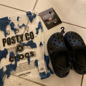 post Malone crocs and jibbets